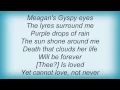 Blood, Sweat & Tears - Meagan's Gypsy Eyes Lyrics_1