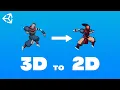 Converting 3D character model to 2D Pixel Character with Animations Unity Tutorial 2021 edition