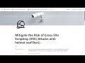 04 - Mitigate the Risk of Cross Site Scripting XSS Attacks with helmet xssFilter