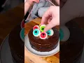 Download Lagu How to (not) make CHOCOLATE EYEBALL CAKE for Grandma?😅❤️👀| CHEFKOUDY
