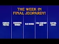 A Week in Final Jeopardy 26- 26 JEOPARDY