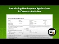 Introducing New Payment Applications in ConstructionOnline
