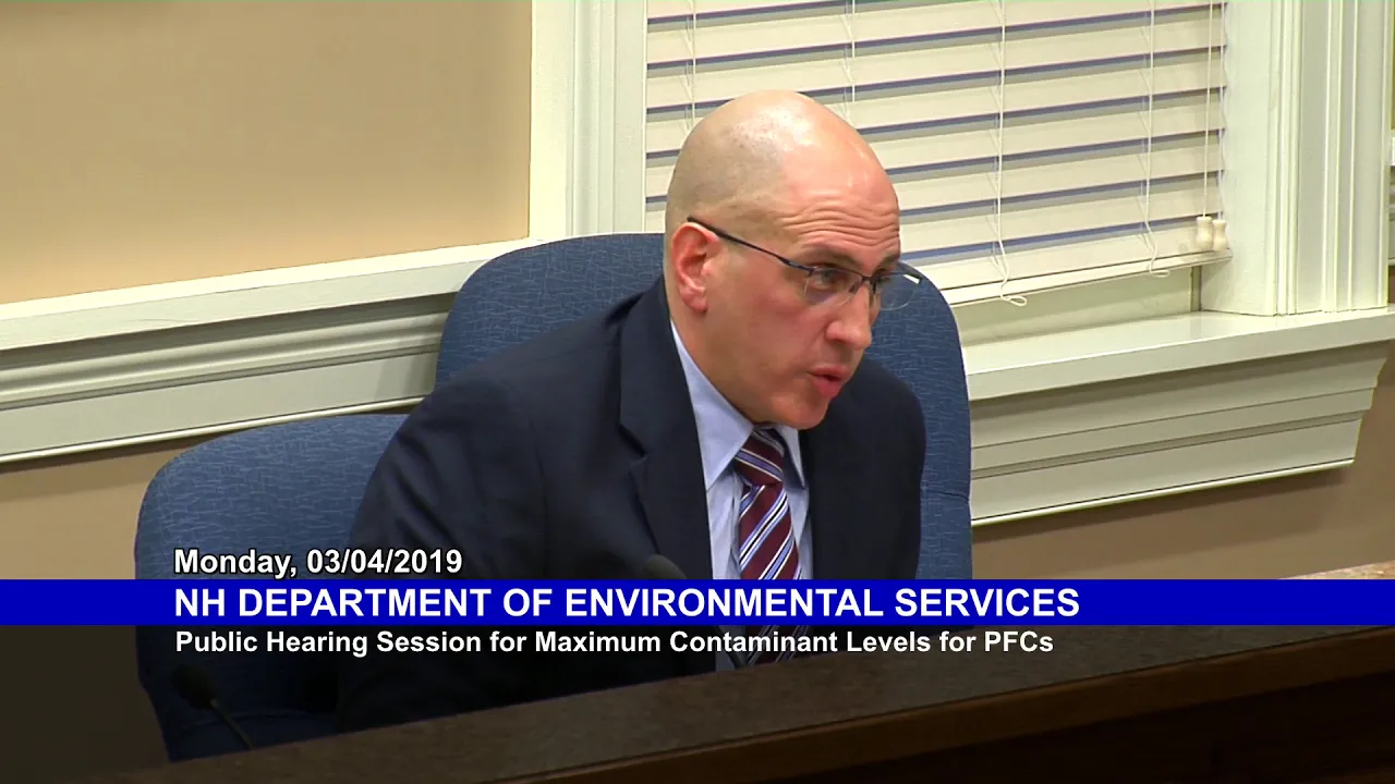 NH Department of Environmental Services: Merrimack Public Hearing (March 4, 2019)