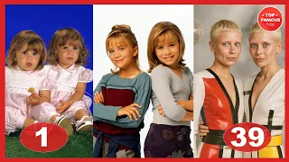 Mary-Kate Ashley Olsen Through the Years Transformation From 1 to 39 Years Old