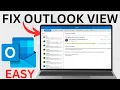 How to Change Outlook View Back to Normal - 2025