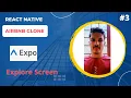 Let s build Airbnb with React Native Explore Screen Expo Day3 React Navigation