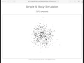 NBody Simulation using Brute Force