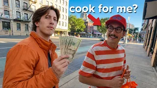 Paying Strangers to Cook For Me in NYC (Sei)