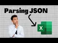 How to parsing JSON to Microsoft Excel format