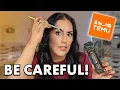 MY TEMU BROW PRODUCT FAIL TEMU BEAUTY REVIEW
