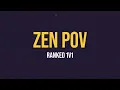 ZEN TAKING ON 1V1 RANKED | POV