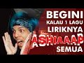 Download Lagu BEGINI KALAU 1 LAGU LIRIKNYA ASHIAP SEMUA