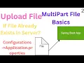 File Upload In SpringBoot Multipart File In SpringBoot MultipartFile TransferTo In SPringBoot