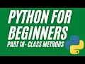 Python Class Methods