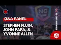 Speaker Q A Stephen Fluin John Papa Yvonne Allen ng-conf Hardwired