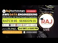 AWS Data Engineering Python Batch-2 session-1 Evng By Anuj 11 years Exp Raj Cloud Technologies