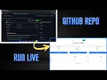 run any github repo and see it LIVE