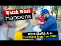 Watch What Happens ⁉️🙄When Sheikh Asks Questions from the Bible! | Uthman Ibn Farooq Official