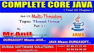 Core Java-Multi-Threading-Thread Group-Part-2 1