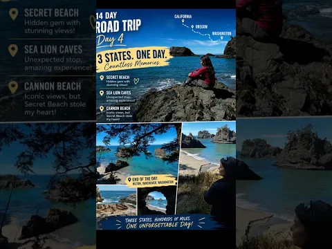 Day 4: We Drove Through 3 States in One Day! 🚗🌊