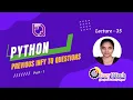 35 Infytq questions part 1
