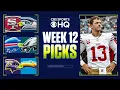 NFL Week 12 BETTING Expert Picks For EVERY GAME I CBS Sports