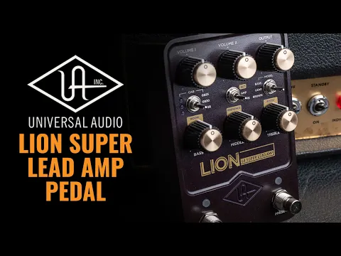 Universal Audio UAFX Lion Plexi Overdrive | Delicious Audio