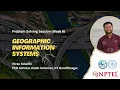 Lecture 6 Network Analysis Geographical Information Systems