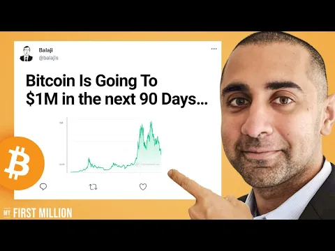 Balaji&#39;s Prediction: Bitcoin Is Going From $26k To $1M in 90 Days (#434 Pt.1) thumbnail