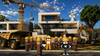FERIXX MEMBANGUN PROYEK DESA DI MINECRAFT!!