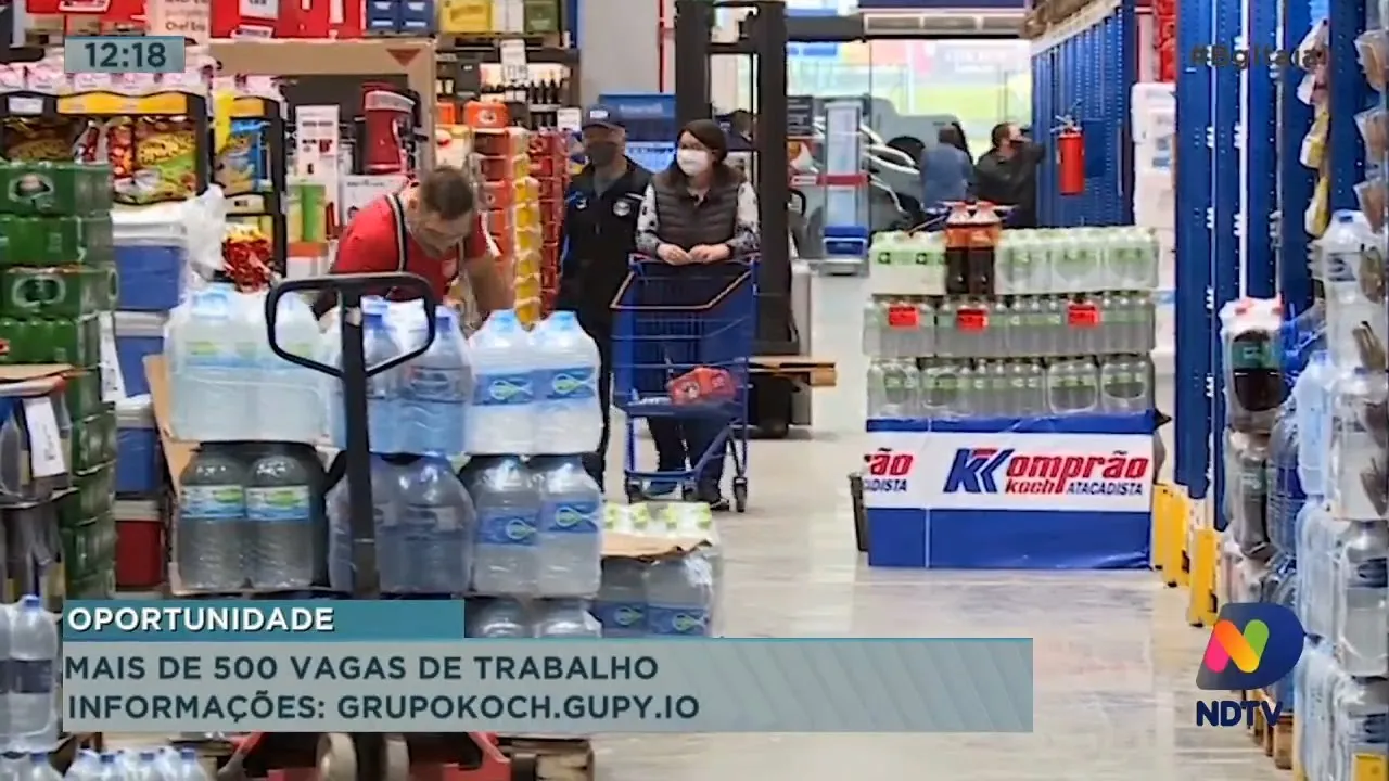 Mais de 500 vagas de trabalho em empresa aqui no estado