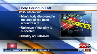 Body discovered in Taft on Hill Road cause of death still to be determined