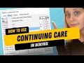 Dentrix Continuing Care Setup Reports Full Tutorial