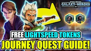 Get The LSTs For Jedi Knight Anakin Ahsoka Tano EASY 100 Defense Up Made EASY SWGoH