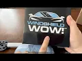 Windshield Wow Unboxing and Testing