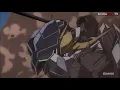 Gundam Barbatos vs graze first fight