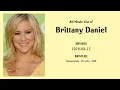 Brittany Daniel Movies list Brittany Daniel Filmography of Brittany Daniel