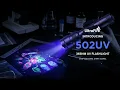 365nm vs 395nm UV Flashlight See the Real Difference UltraFire 502UV Test