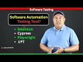 Software Automation Testing Tool Selenium Cypress Playwright or UFT