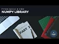 Python basics in Hindi Part 2 Numpy Machine Learning Study at Home with me