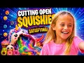 We CUT OPEN Squishies LOOK What s Inside