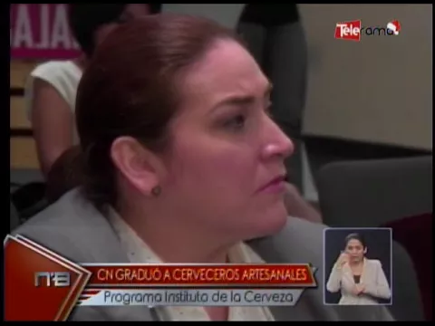 CN graduó a cerverceros artesanales programa Instituto de la Cerveza