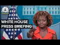White House press secretary Karine Jean-Pierre holds a briefing with reporters 23