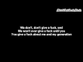 Download Lagu Limp Bizkit - My Generation | Lyrics on screen | HD