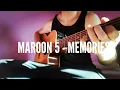 Download Lagu Maroon 5 - Memories - Fingerstyle Guitar Cover With Chords - Nicolaevici Bogdan