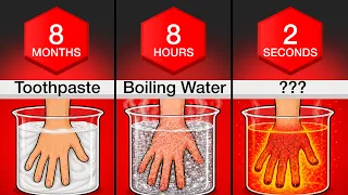Comparison: How Long For Your Hand To Dissolve In ___?