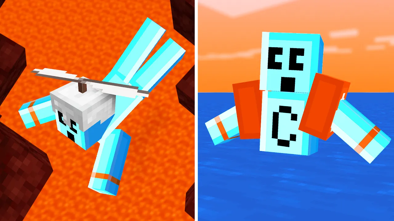 Minecraft but If I Die, I WIN