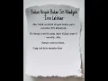 Download Lagu Bukan Aisyah Bukan Siti Khadijah Iren Lafebian
