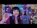 my illfest rave outfits day 1-3 lookbook