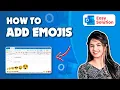 Emoji Magic How to add emojis on Outlook 2024